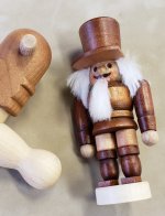 Replacement Arm-Nutcracker<br>01/0749 Nat Dwarf SK